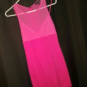 Pink bebe dress